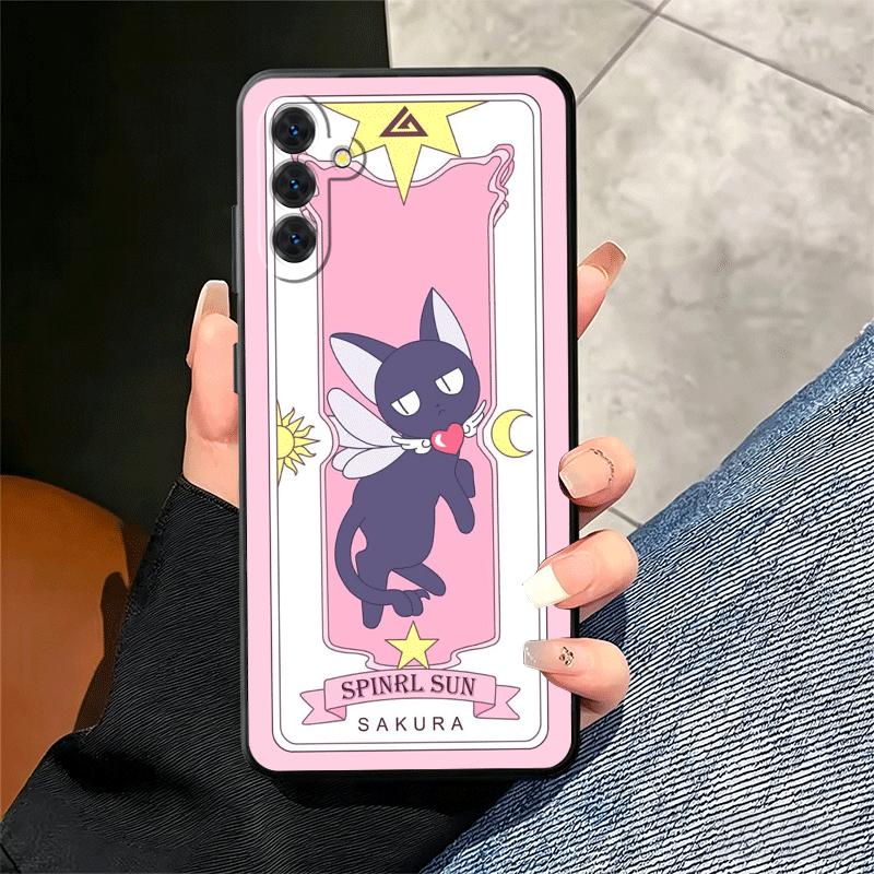 Cardcaptor Sakura Cute Girl Soft Phone Case for Samsung A17 A37 A57 A16 A26 A36 A56 A15 A25 A35 A55 A14 A24 A34 A54 A13 A23 A33