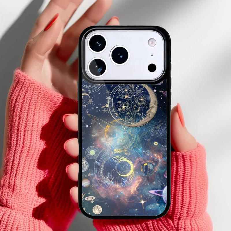 

Чехол для телефона «Звездное небо» для iPhone 17 Air 16e 15 14 13 Pro Max Задняя крышка для 12 11 Pro Coque iPhone 15