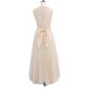 Giambattista Valli Tulle Lace Dress, MAISON KOIDO Ribbon Belt Set Dress 38 IvoryUsed