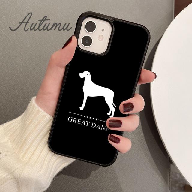 

Чехол для телефона «Щенок немецкого дога» для iPhone 11 12 13 14 Pro Max mini X XR XS SE 2020 6S 7 8 Plus Samsung Galaxy S21 S22 Samsung S22ultra