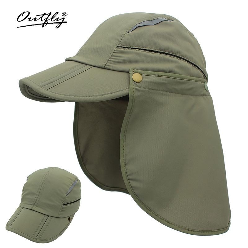 Removable Shawl Children's Hat Breathable Fishing Mountaineering Hat UV-proof Parent-child Neck Visor