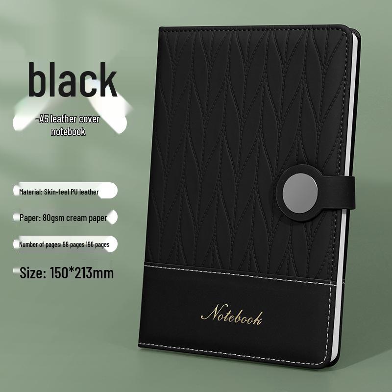 A5 Business Meeting Notebook Set - Stylish Gift Box for Office & Homework