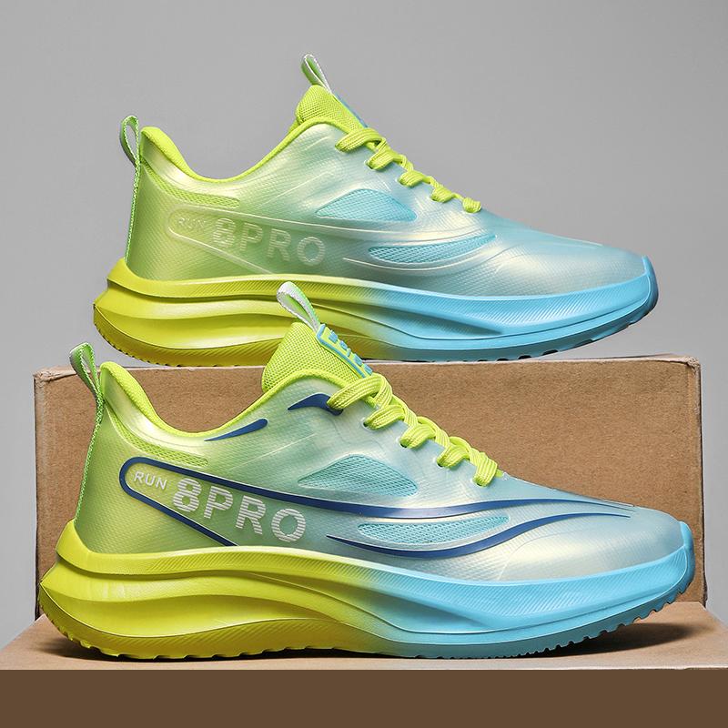 

Sneakers Mens Athletic Shoes Non Slip Comfortable Breathable Mesh Running Sneakers Sports Training Men s Running Shoes 47 зелений