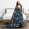 TAll Aboard with T-Thomas The Train Friends Blankets Quality Super Warm Throw Blanket Winter Travel Home Decor Funny Bedspread