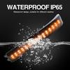 2X For 09-14 Ford F-150 F150,Raptor 2010-2014 Smoked LED Side Rearview mirror Turn Signal Marker Reflector Lights 9L3Z17E748BA