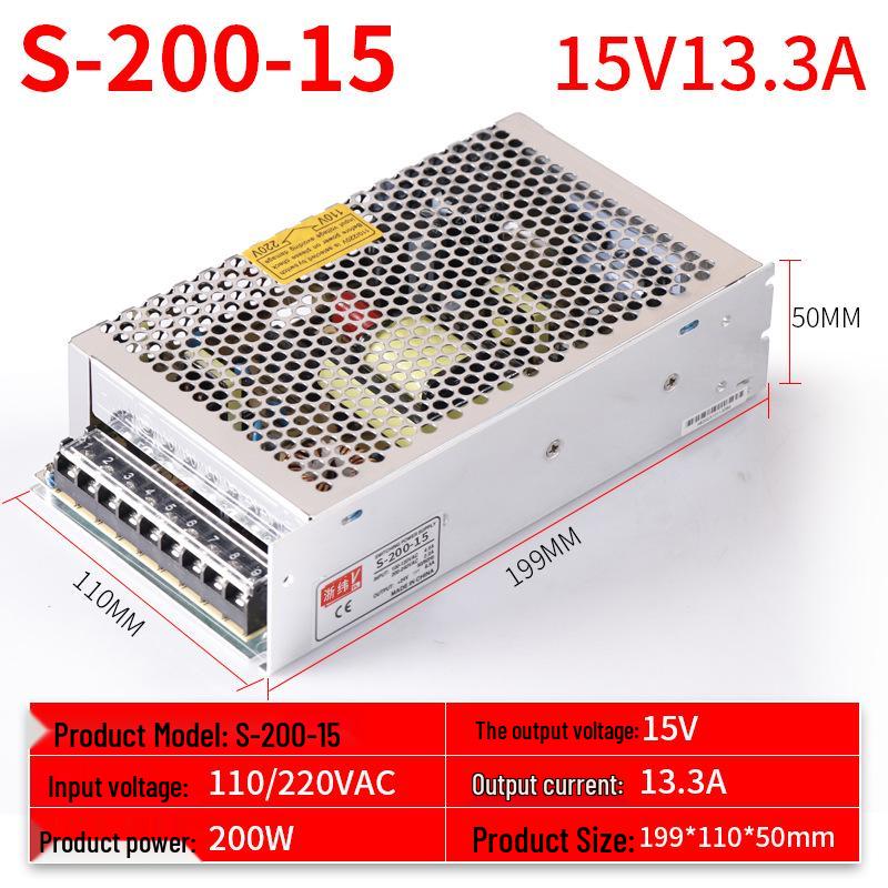 AC To DC Switching Power Supply Module S-15-800W, Output Options: 5V, 12V, 24V, 36V, 48V