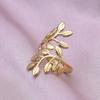 1/5Ppcs/Lot Real Gold Plated Stainless Steel Rings For Women Men Accessories Open Adjsutable Chunky Butterfly Heart Ring Anillos