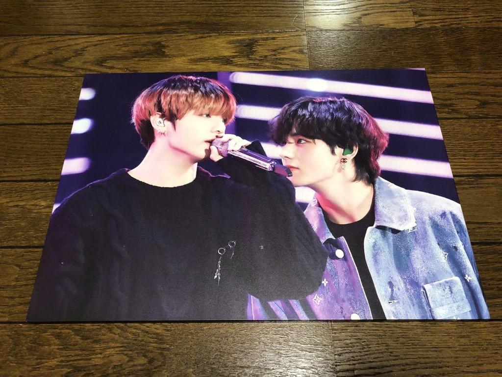 [USED] BTS V JUNGKOOK Tae Jungkook Picture Frame