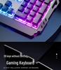 Wired Gaming Keyboard, Mouse & Headset Set - E-sports Mechanical Desktop Peripherals