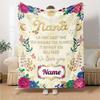 Nana'S Love Blanket Customize Your Name Blankets Are Warm Soft Blankets Perfect For Naps Sofas And Relaxation They Also Make Great Christmas Halloween