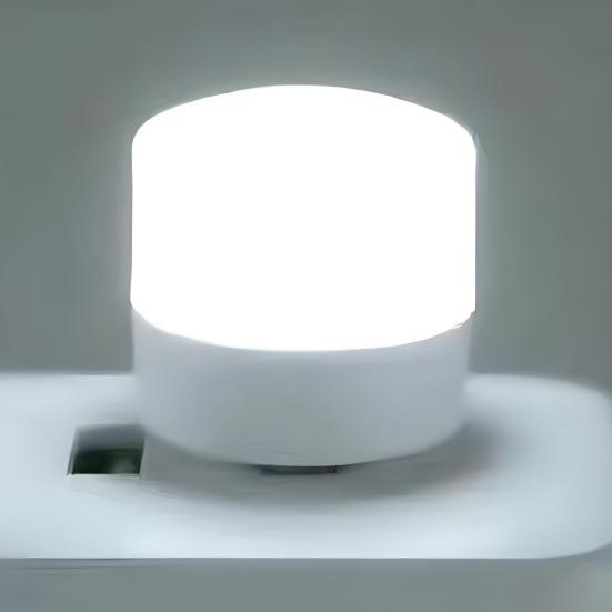 5/10Pcs Mini Circular LED Lights Bedside Lamps Flicker-Free Non-Glare Energy-Saving Plug-and-Play USB Lights