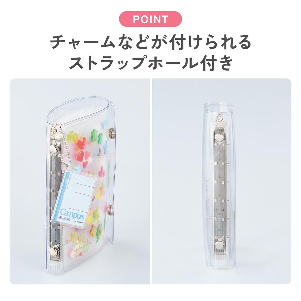 KOKUYO Collection File Sticker Book Starter Kit A6 Transparent GFU-HB101ST