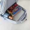 Rucsac de damă de culoare uni ghiozdan pentru elevi Rucsac de capacitate mare