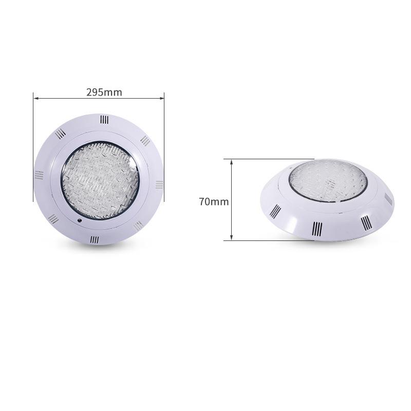 Swimming Pool Wall Light 12V Colorful Changing RGB LED Underwater Lamp Wall Mounted Fountain Lighting with Remote Control