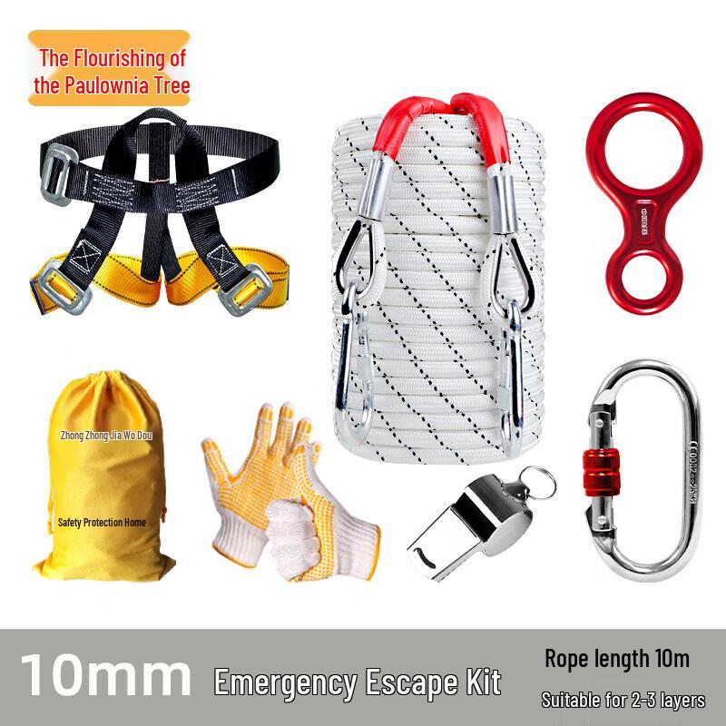 Steel Core Fire Escape Rope Descender