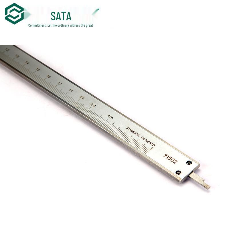 SATA Stainless Steel Dial Vernier Caliper 91521/91522/91523 Manual Measuring Tool