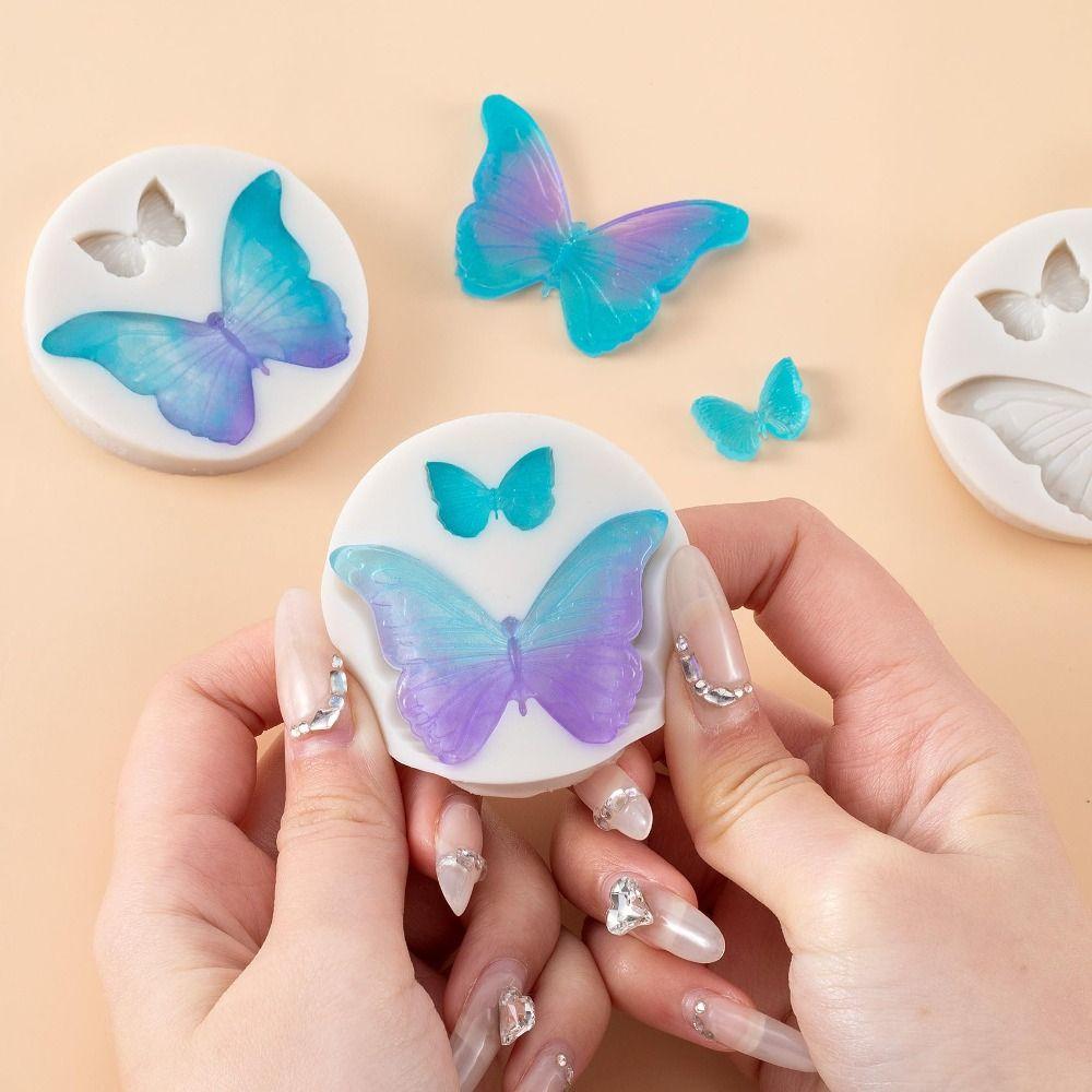 Mini Baking Cake Butterfly Soap Mold High-quality Chocolate Mold  Desserts Decoration
