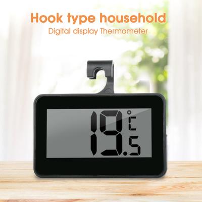 Yousheng Refrigerator Hanging Thermometer LCD Display Waterproof Freezer Digital Thermometer Battery Operated High Accuracy Fridge Temperature Gauge