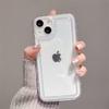 Acrylic 2mm Sheet Holder for Apple 16 Phone Case - Compatible with 14Pro/13 Large Hole, Airbag 15, Back Card 11