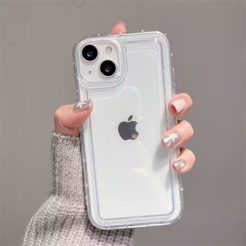 Acrylic 2mm Sheet Holder for Apple 16 Phone Case - Compatible with 14Pro/13 Large Hole, Airbag 15, Back Card 11