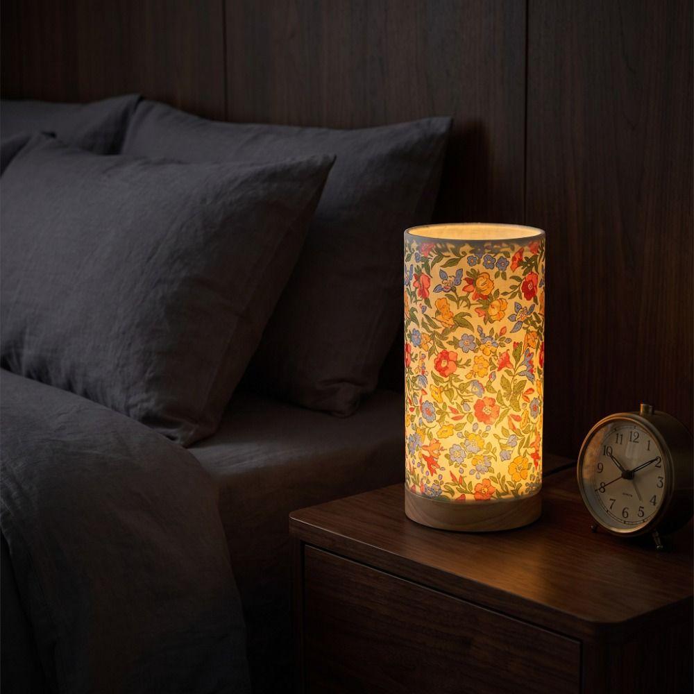 Wooden Bedside Night Lamp LED Table Lamp Simple Desktop Decoration Lamp Living Room