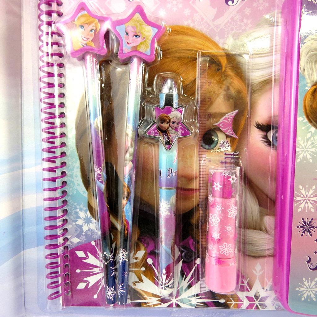 Die Eiskönigin [M3047] - XXL-Schreibwarenset 'Frozen - Die Eiskönigin' lila (19 Teile)