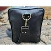 Vintage Retro Men Genuine Leather Travel Duffle Weekend Bag Lightweight Luggage