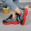 Fashion Kids Sports Walking Casual Shoes Boys Girls Kid's 4 Seasons Sneakers Cartoon Footwear for Child