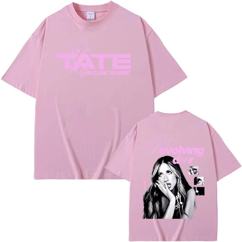 2026 Heißer Verkauf Sommer Mode Trendiges T-Shirt Tate Mcrae So Close To What Miss Possessive T-Shirt Herren Damen Mode Popmusik T-Shirts