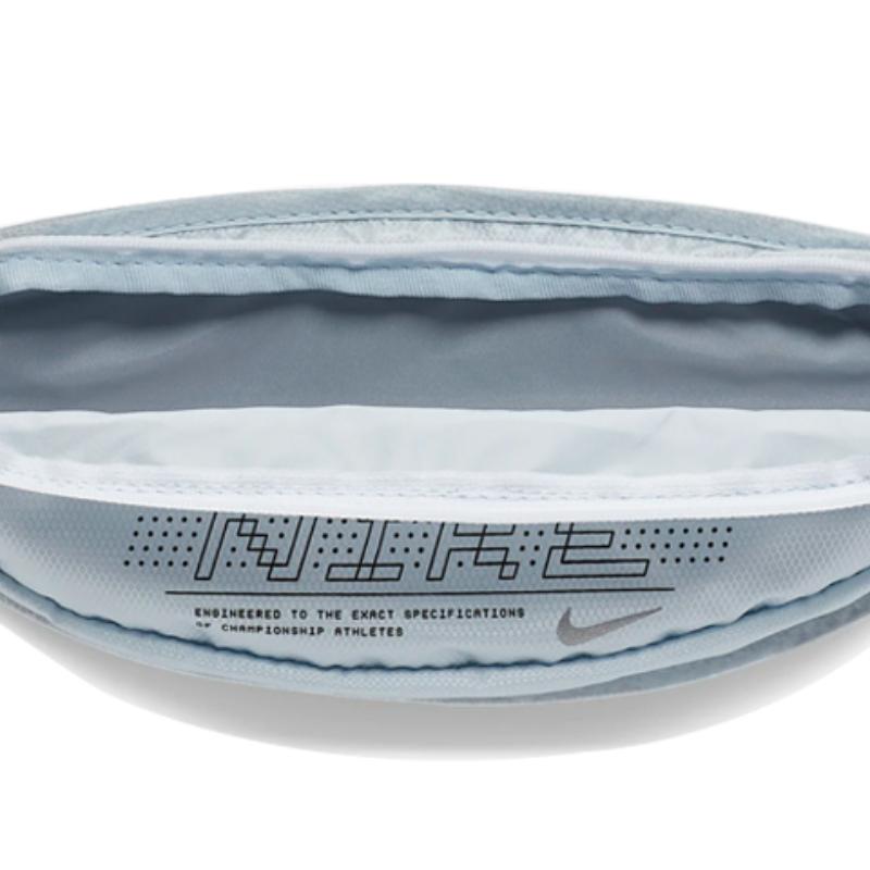 Nike Polyester Fanny Pack Regular Unisex Light Blue Gray Casual CV1113-465
