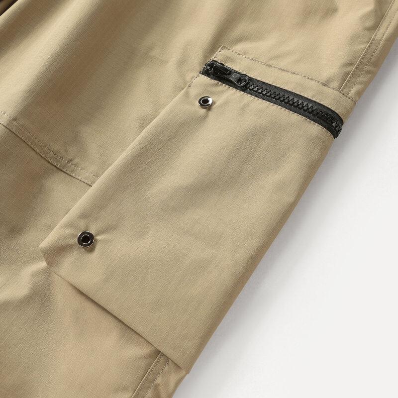 Men's Plus Size Loose Fit Straight Leg Cargo Pants
