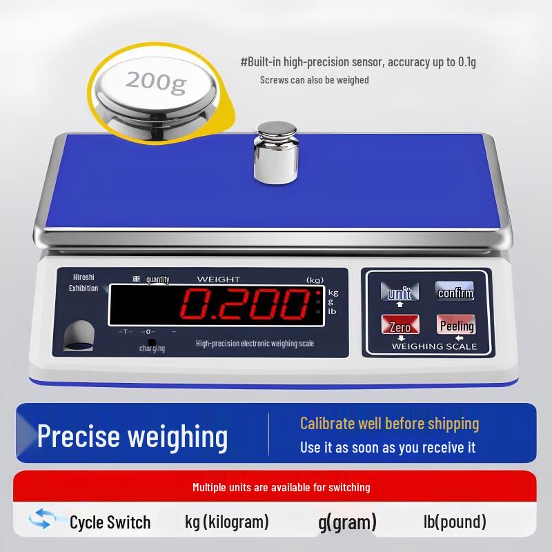 Haozhan 30kg Digital Kitchen and Baking Scale