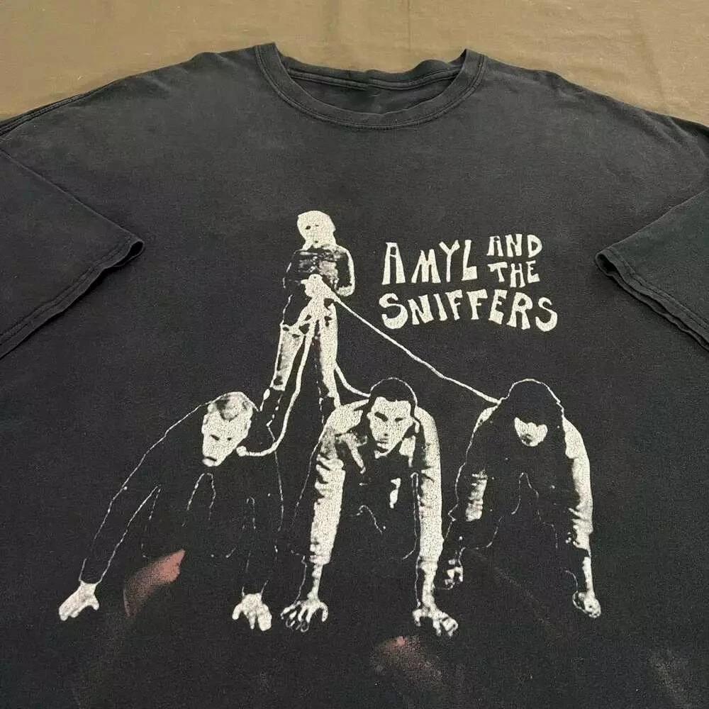 Men s and Women s T-shirts New Amyl and the Sniffers Punk Gift For Fans Unisex S-5XL Shirt BS88 M