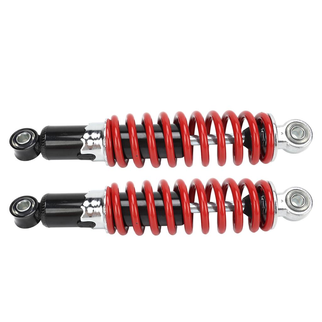 2 Pcs Motorcycle Shock Absorber 250mm Suspension Damper for 50cc‑125cc Dirt Pit Bike ATV Go Kart