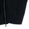 FOXEY Wool Long Sleeve Rib Knit Zip Hoodie 40 Black Women Used
