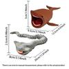 Bloop Mořská Příšera 3D Tištěná Flexibilní Kloubová Fidget Hračka – Požírač Moře Hlubinné Stvoření Sběratelský Předmět, Hračka na Stůl pro Úlevu od Stresu