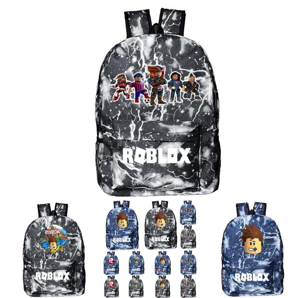 Backpack Kids Roblox School Bag Students Boys Bookbag Travelbag Handbags
