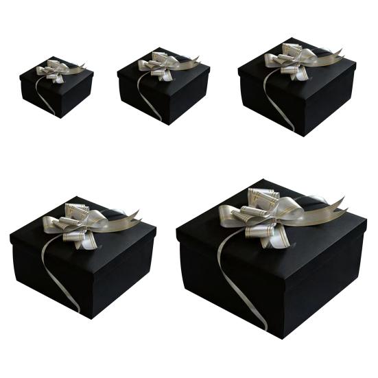1 Set Exploding Gift Box 5 Layer Christmas Money Box Paper Reusable Holiday Gift Boxes for Holding Snacks Sweets Cash Birthday Wedding Xmas Party