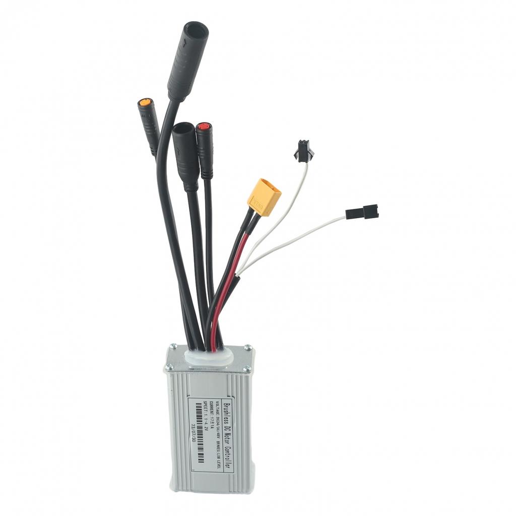 Controlador para Bicicleta Elétrica 24V36V48V-17A 6 Mosfets