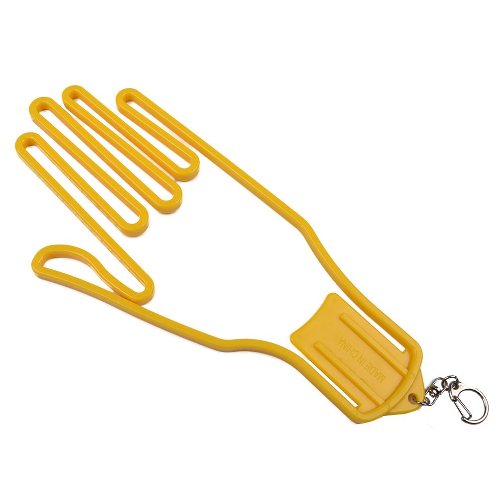 1Pcs Golf Gloves Supports Gloves Display Stand Golf AccessoriesPlastic with Metal Buck