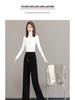Woodpecker Women's High-Waist Fleece Lined Wide-Leg Pants Autumn/Winter 2025