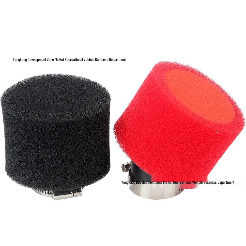 Off-road ATV Motorcycle Beach Car Sponge Air Filter, 35-48MM, Straight/Oblique Mouth