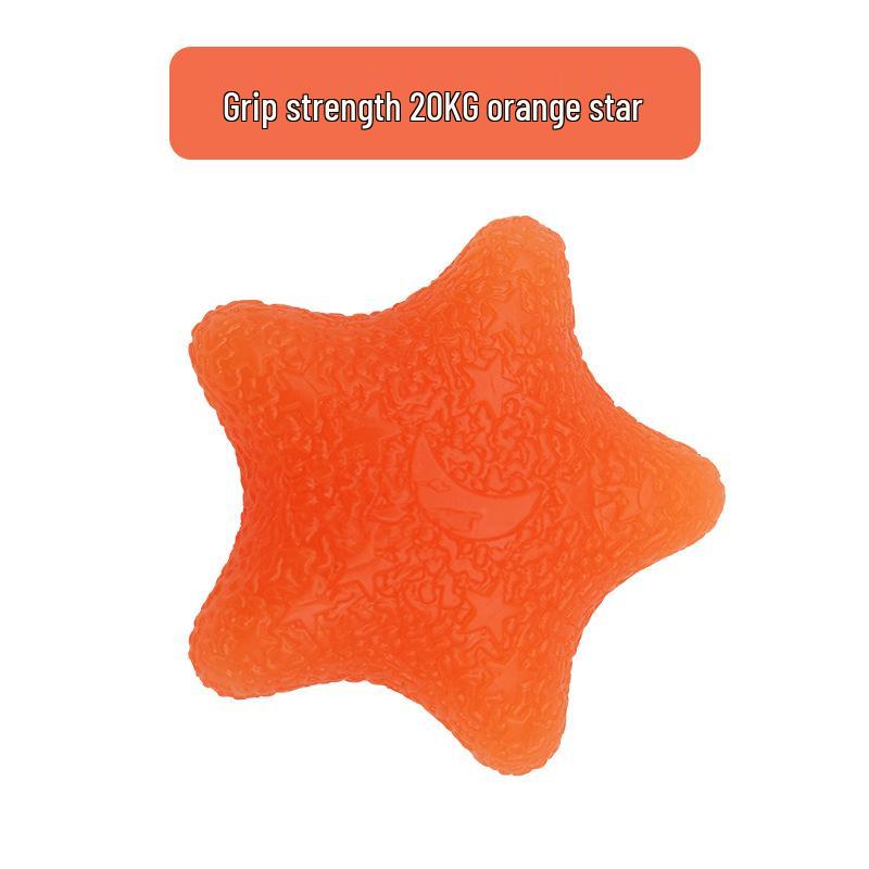 Starfish Egg-Shaped Silicone Grip Strengthener for Wrist and Hand Rehabilitation