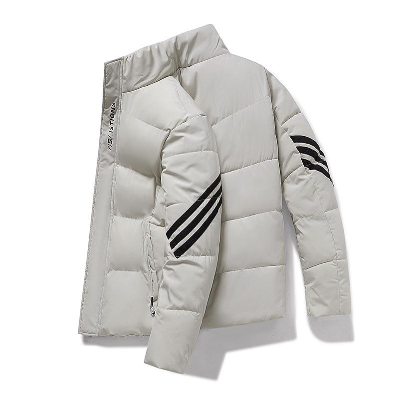 Pánský kabát Winter Bread Suit Krátká péřová bavlněná vycpaná bunda