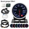 Universal Auto 12V 52mm 8 Color Racing Car Oil Pressure Water Oil Temp EGT Exhaust Temp Turbo Boost Tachometer Gauge Meter
