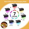 Waterproof Solar Deck Lights LED Light Terraces Railing Lamp Easy To Use Solar Step Lights  Yard