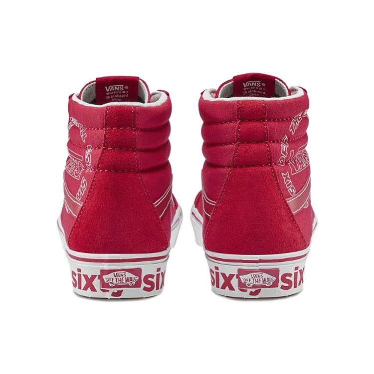Vans SK8 Reissue Unisex High Top Skate Shoes Hot Pink VN0A3WMCTFK