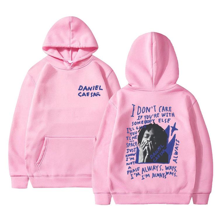 Singer Daniel Caesar Never Enough Always Hoodie Men Fashion Hip Hop Hooded Sweatshirt Unisex Casual Oversized Pullover Hoodies
