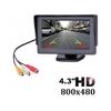 Buerjia Zadní kamera Širokoúhlý 4,3" TFT LCD displej