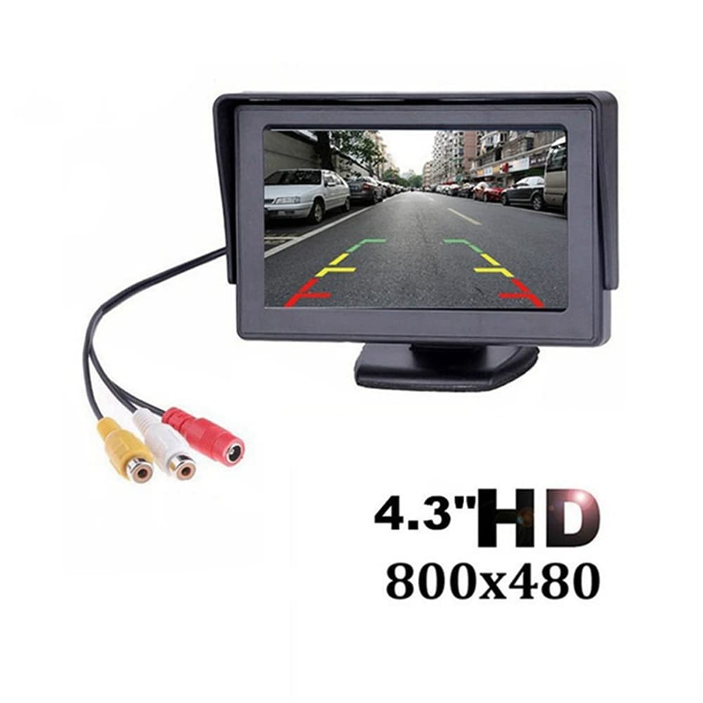 Buerjia Zadní kamera Širokoúhlý 4,3" TFT LCD displej